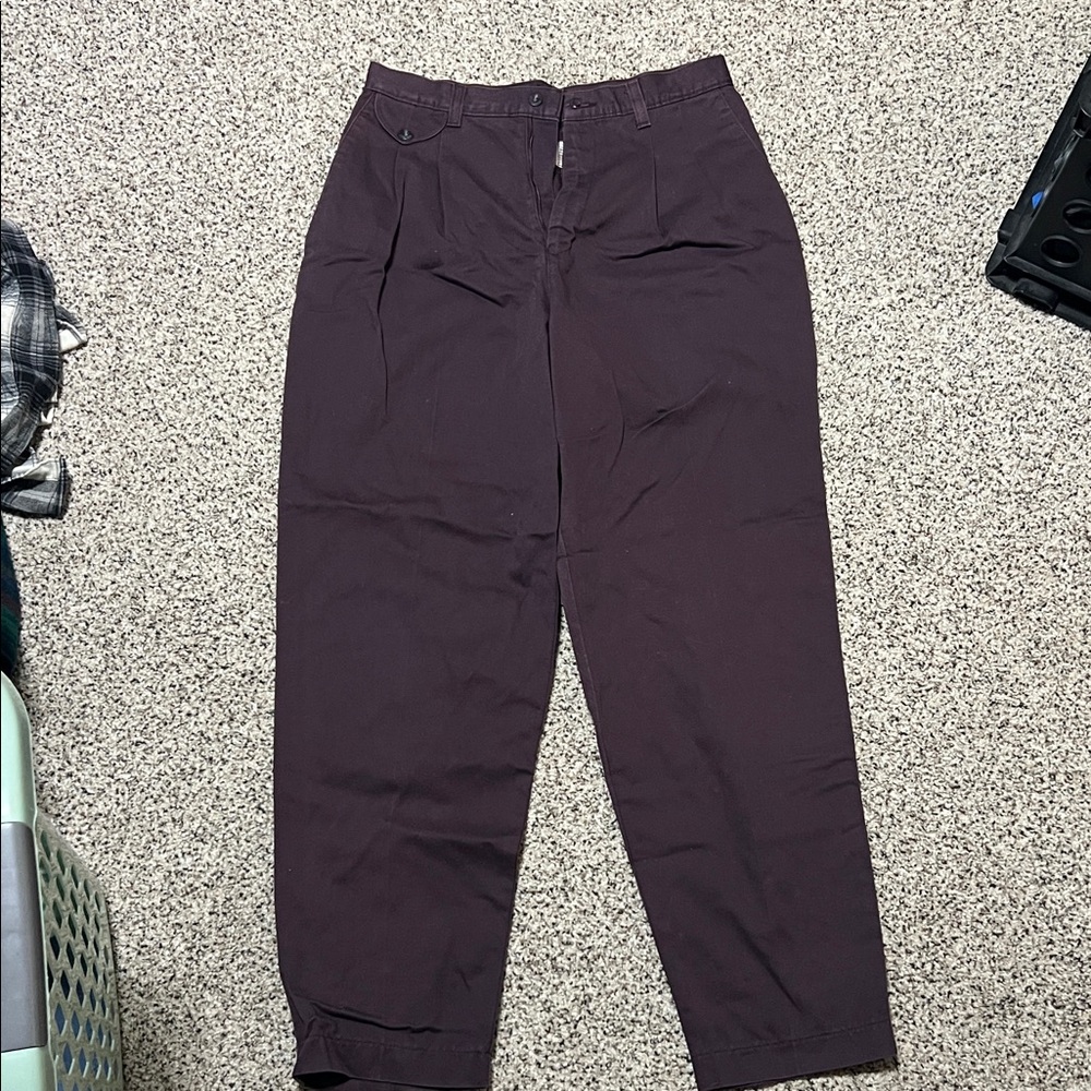 Lee Women's Dark Brown Trousers